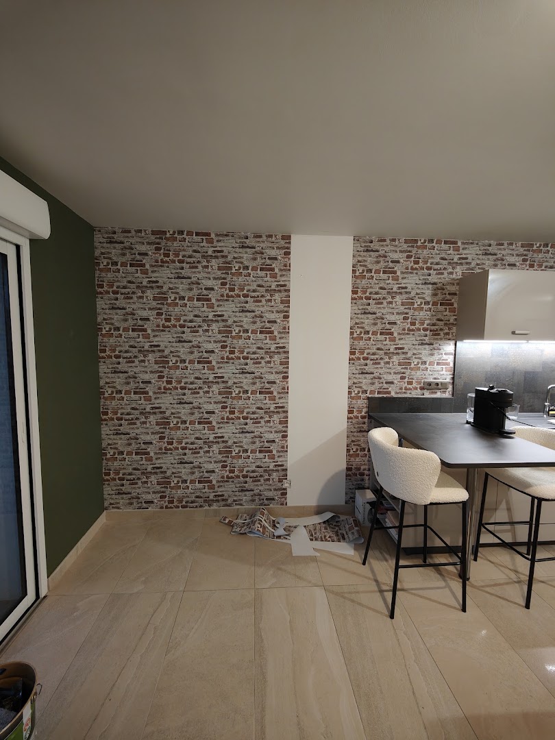 𝗥𝗞-𝗗𝗘𝗖𝗢 | 𝗣𝗘𝗜𝗡𝗧𝗥𝗘 𝗡𝗔𝗡𝗖𝗬 | PEINTURE ENDUIT PONCAGE PAPIER-PEINT — Photos 12